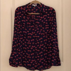 Express Portofino Flamingo Top